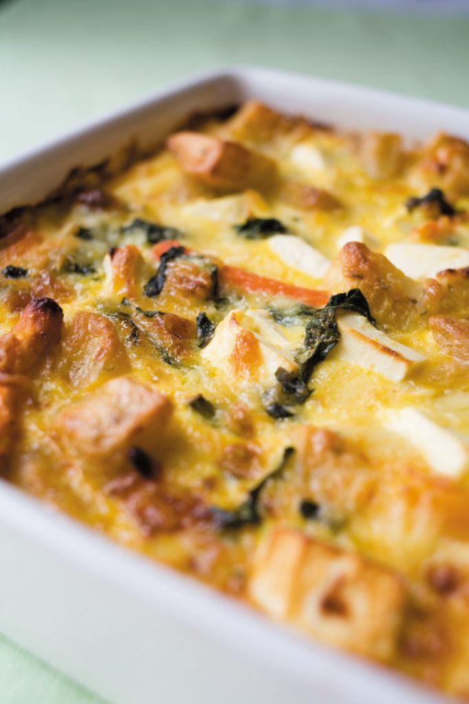 Oven-baked vegetable frittata Oven-baked vegetable frittata