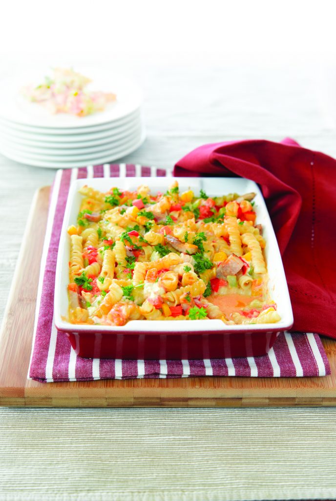 Pasta frittata bake Pasta frittata bake