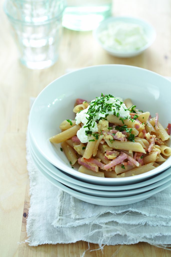 Penne carbonara Penne carbonara