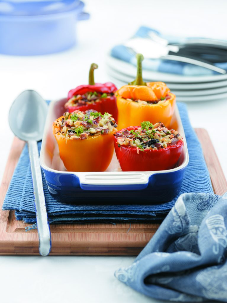Perfect pesto capsicums Perfect pesto capsicums