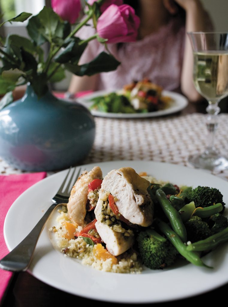 Pesto roast chicken Pesto roast chicken