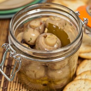Pickled mushrooms