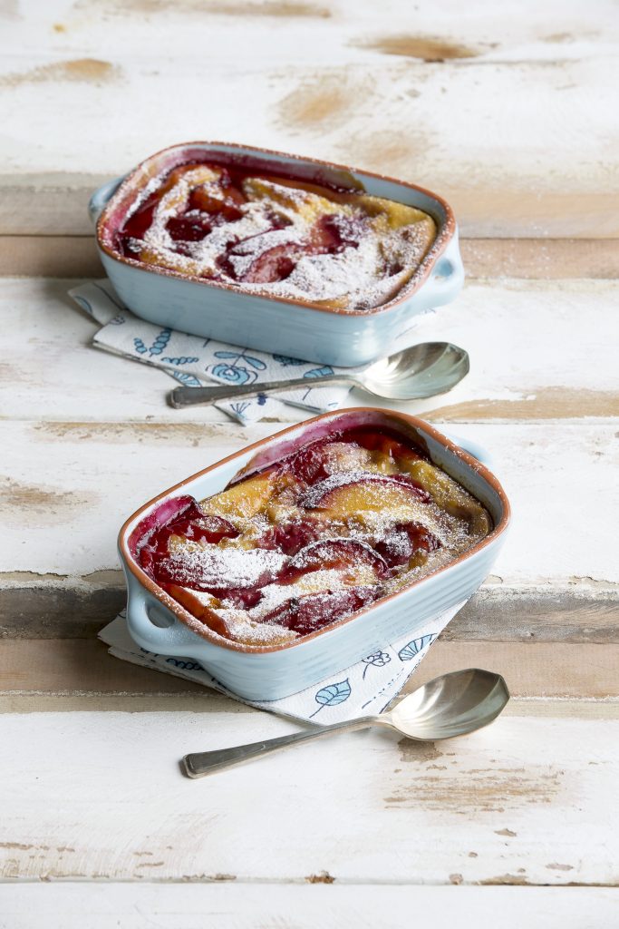 Plum claufoutis Plum claufoutis