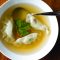 Pork dumpling soup