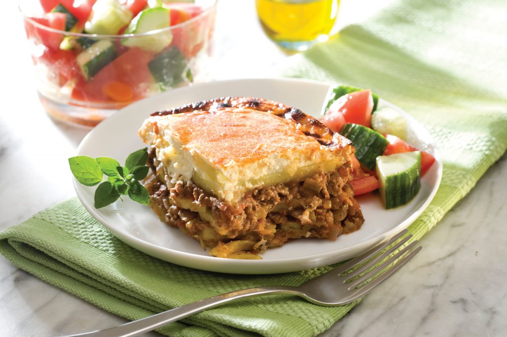 Potato moussaka Potato moussaka