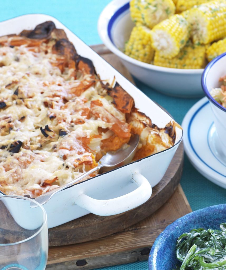 Potato and pumpkin gratin Potato and pumpkin gratin