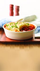 Potato-topped chicken pie