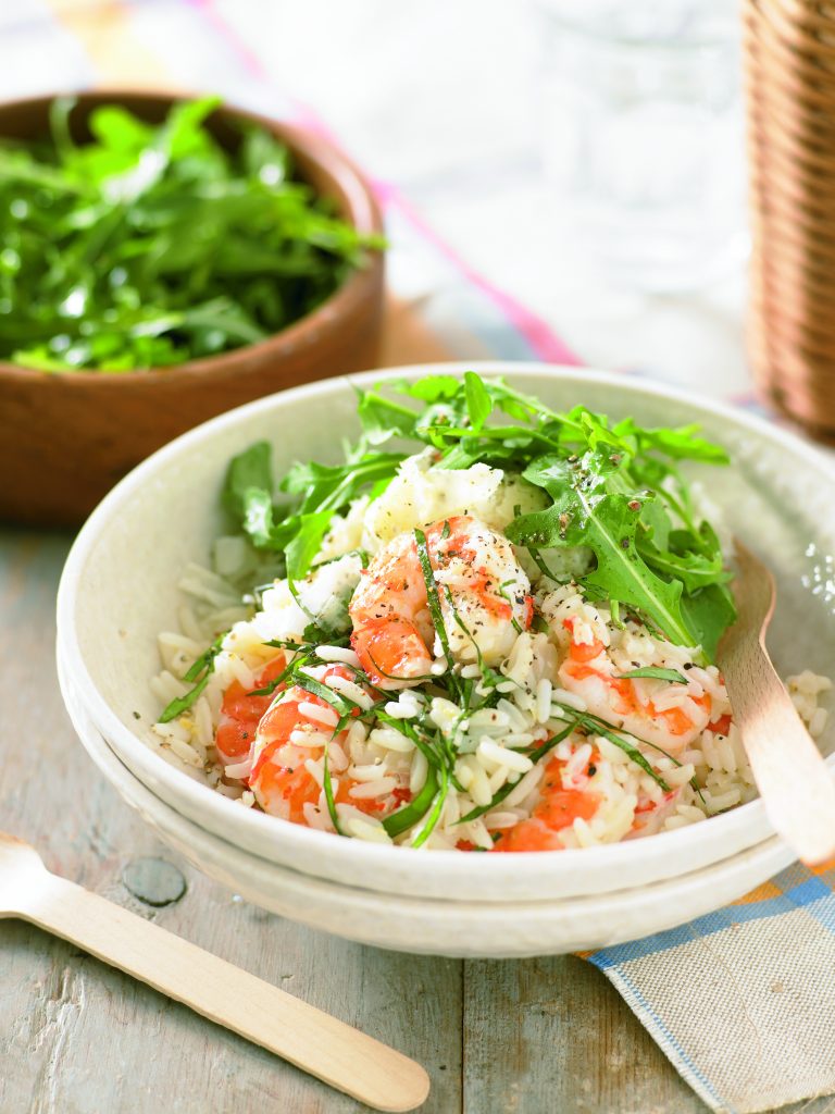 Quick prawn risotto Quick prawn risotto