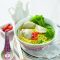 Quick spring soup with dumplings
