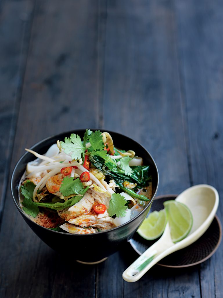 Red curry chicken noodle soup Red curry chicken noodle soup
