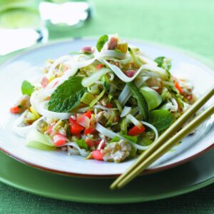 Refreshing noodle salad
