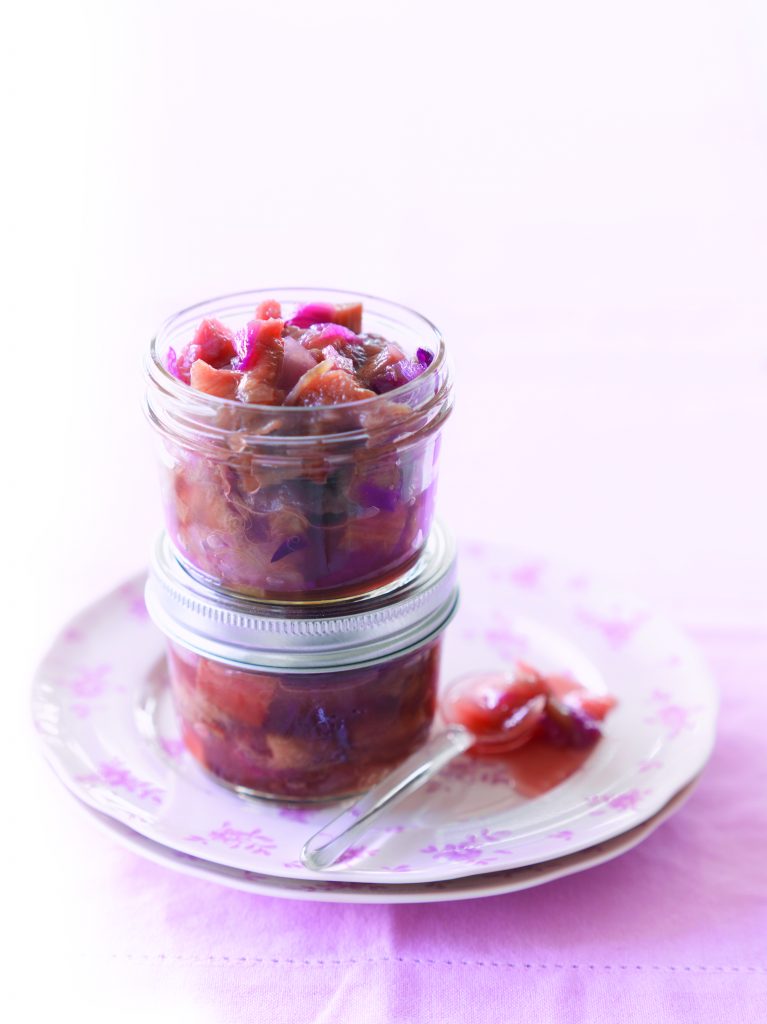 Rhubarb chutney