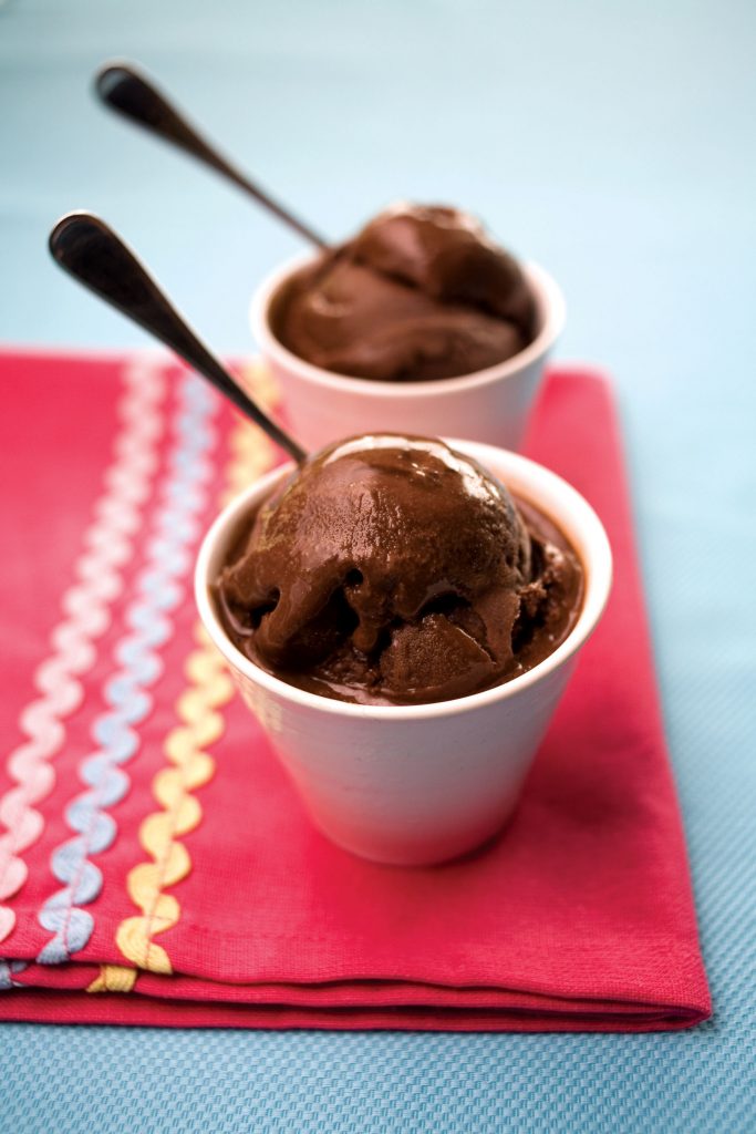 Rich chocolate gelato Rich chocolate gelato