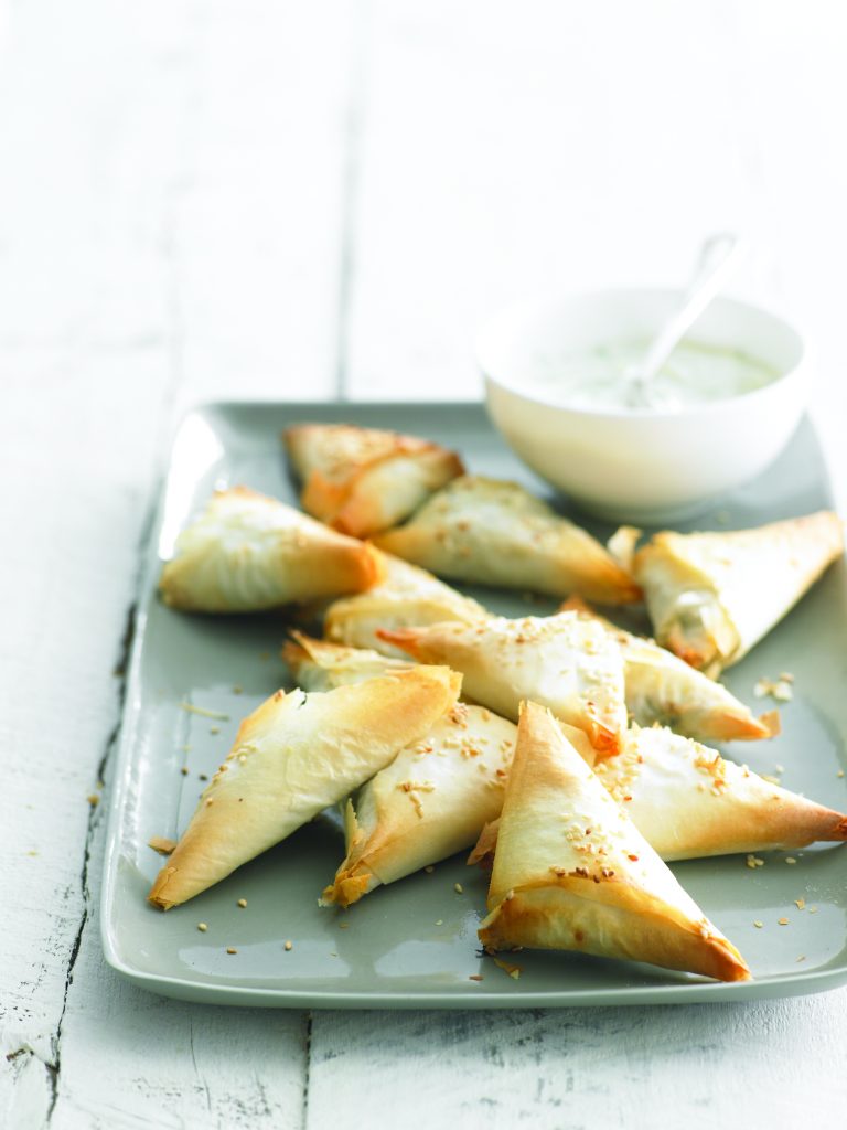 Ricotta and silver beet triangles Ricotta and silver beet triangles