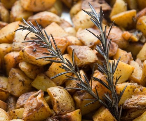 Roast potatoes