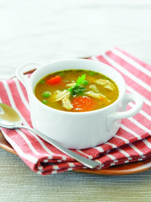 Roast chicken stew