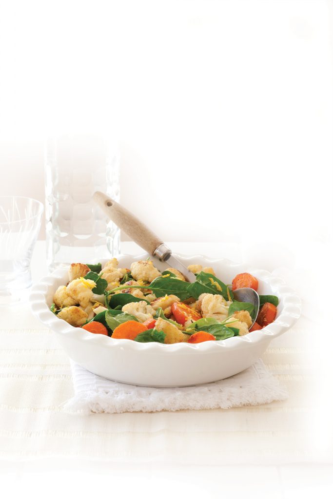 Roasted cauliflower and carrot salad Roasted cauliflower and carrot salad