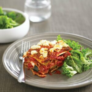 Roasted vegetable lasagne