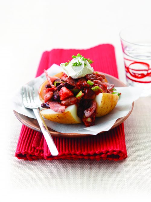 Salsa jacket potato