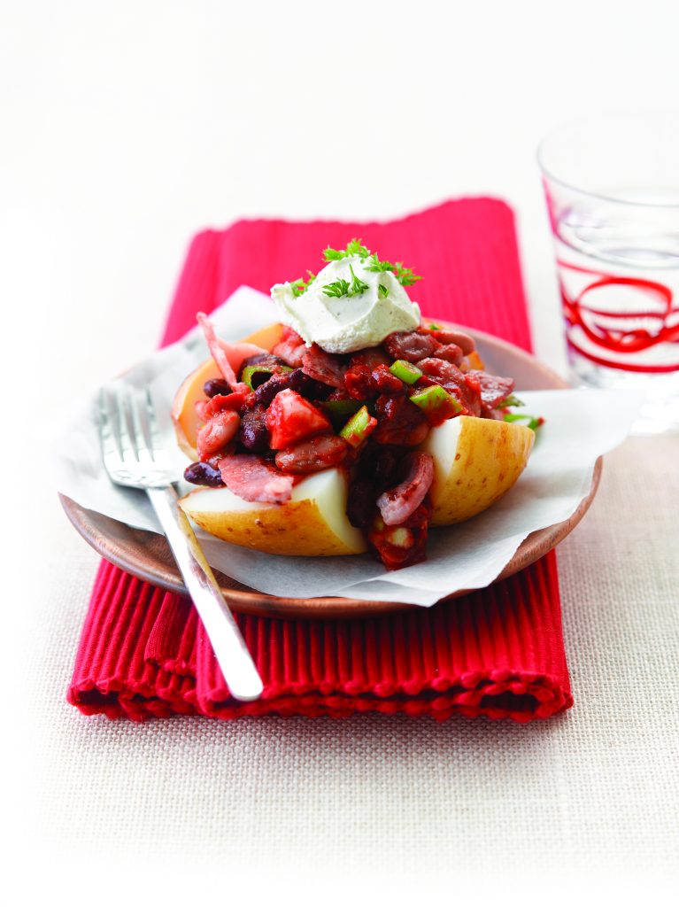 Salsa jacket potato Salsa jacket potato