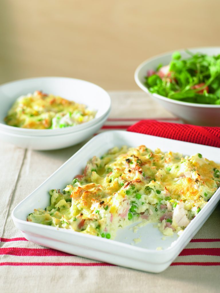 Saucy chick ‘n’ veg bake Saucy chick ‘n’ veg bake