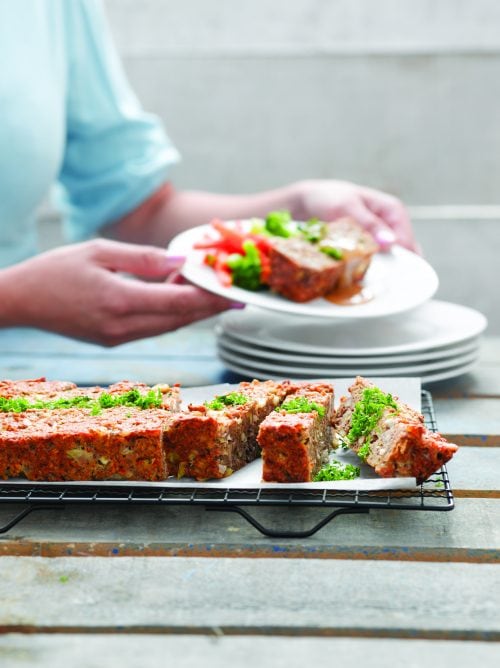 Savoury vege loaf