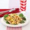 Scrambled eggs with tuna