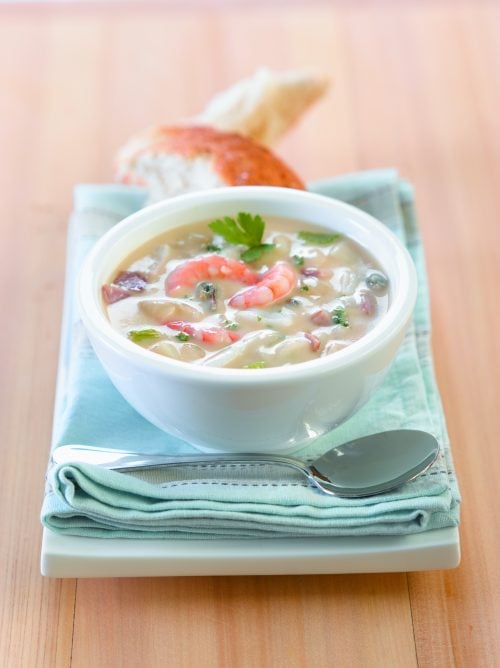 Seafood chowder