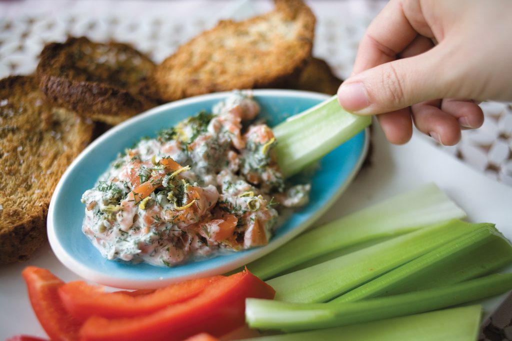 Smoked salmon dip Smoked salmon dip