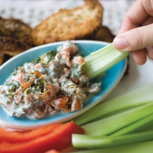 Smoked salmon dip