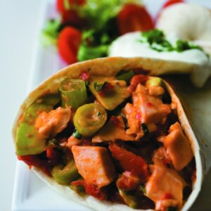 Smoked chicken tortillas
