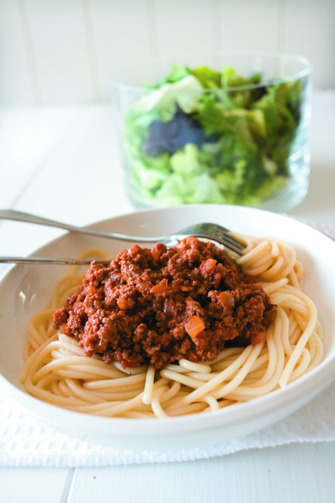 Easy spaghetti bolognese Easy spaghetti bolognese