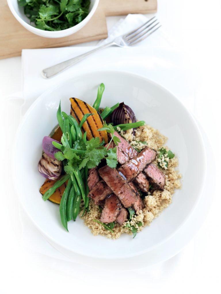 Spiced beef couscous salad Spiced beef couscous salad