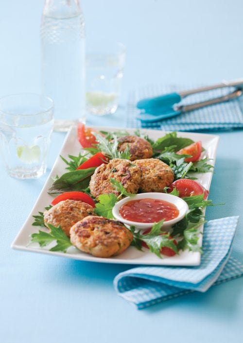 Spicy fish cakes
