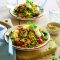 Stir-fried curried rice with soft-boiled eggs