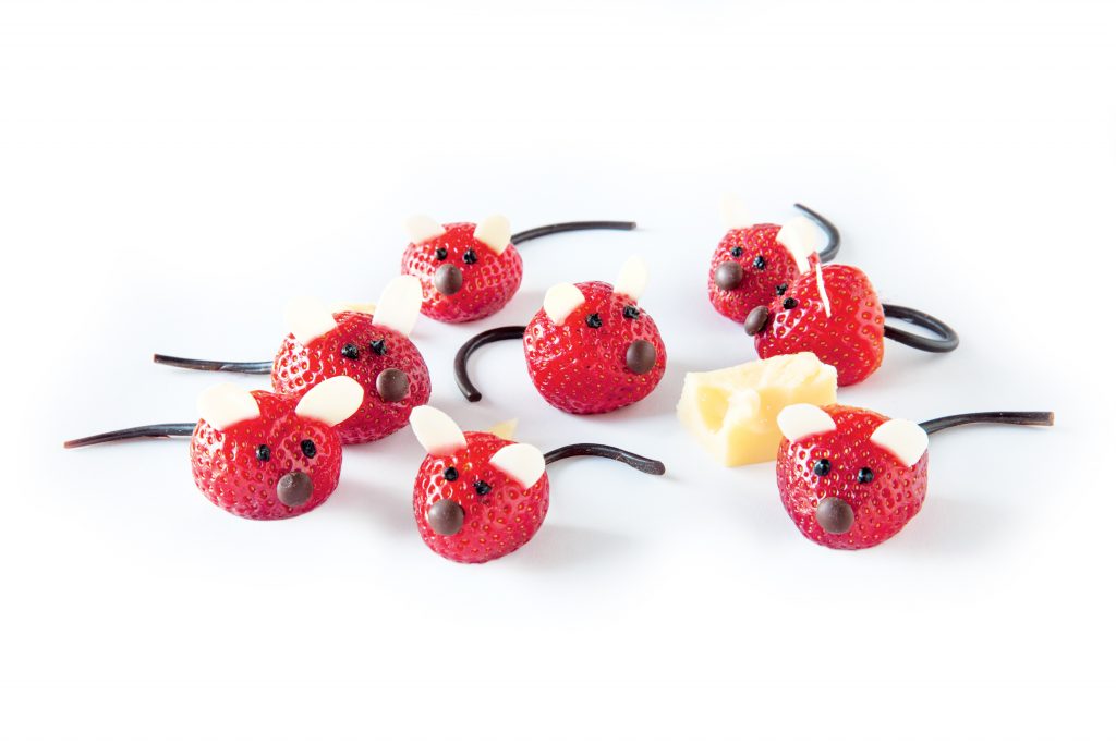 Strawberry mice