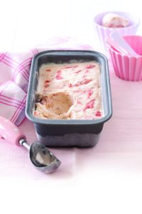Strawberry ripple ice cream
