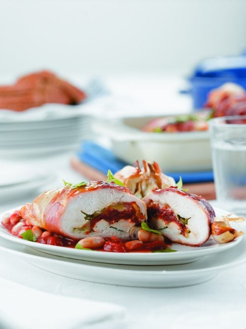 Stuffed Roma chicken
