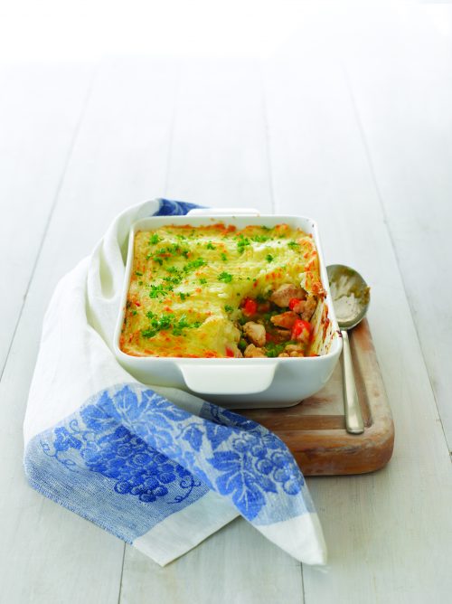 Tasty chicken pie