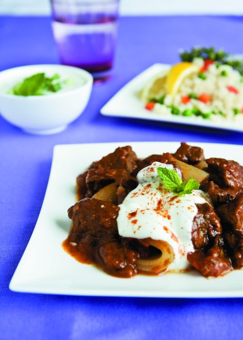 Tender lamb curry