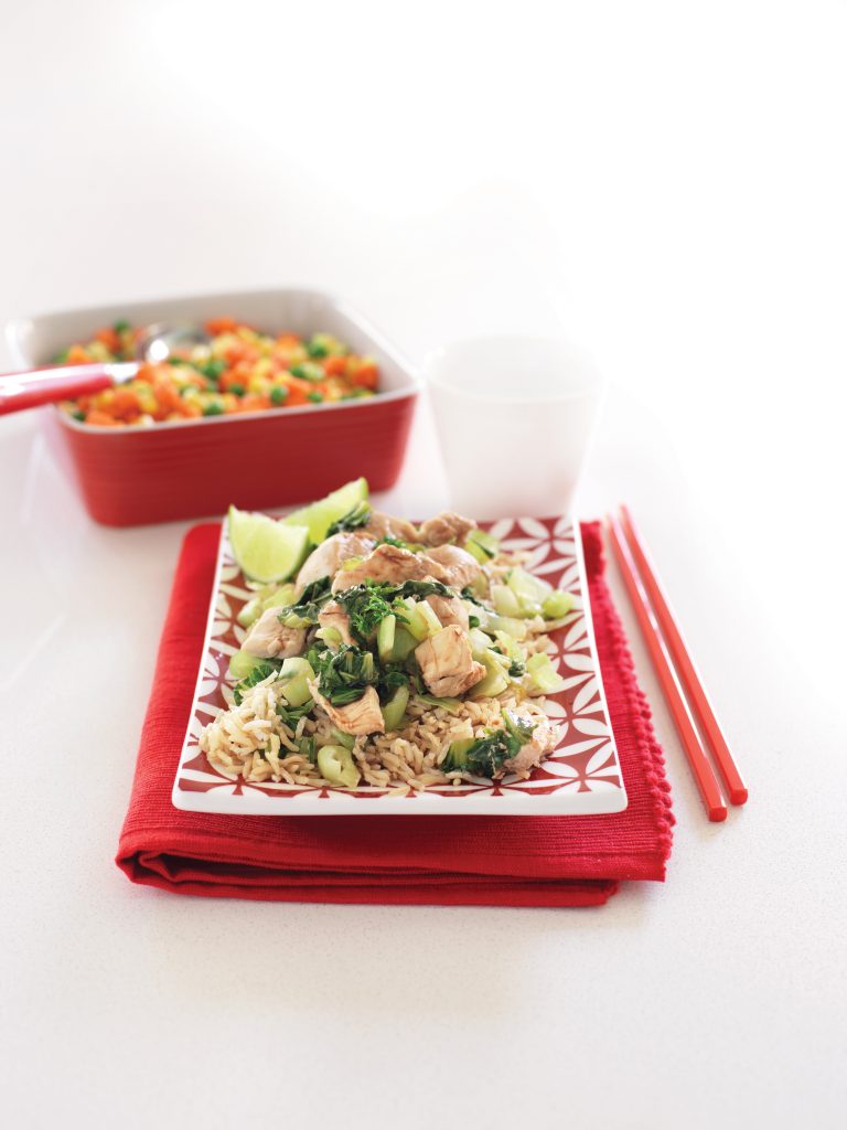 Thai chicken en papillote Thai chicken en papillote