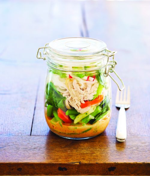 Thai coconut noodles