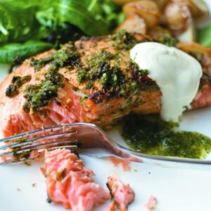 Thai grilled salmon