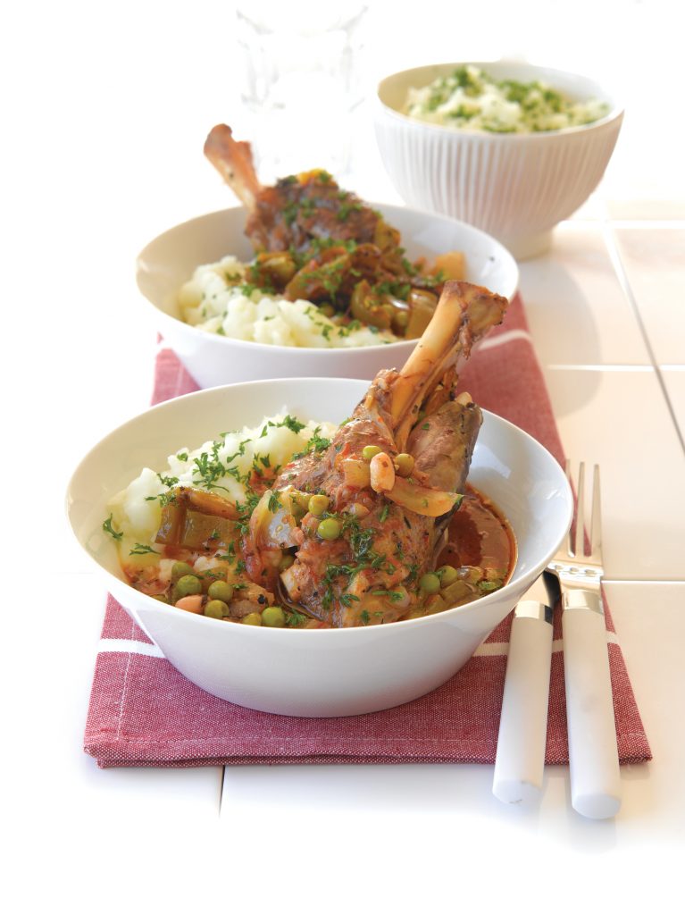 Tomato and herb lamb shanks Tomato and herb lamb shanks