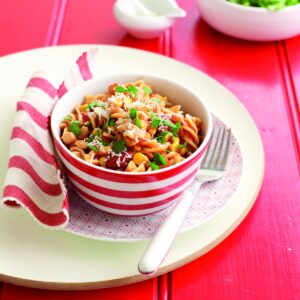 Toss-together vege pasta
