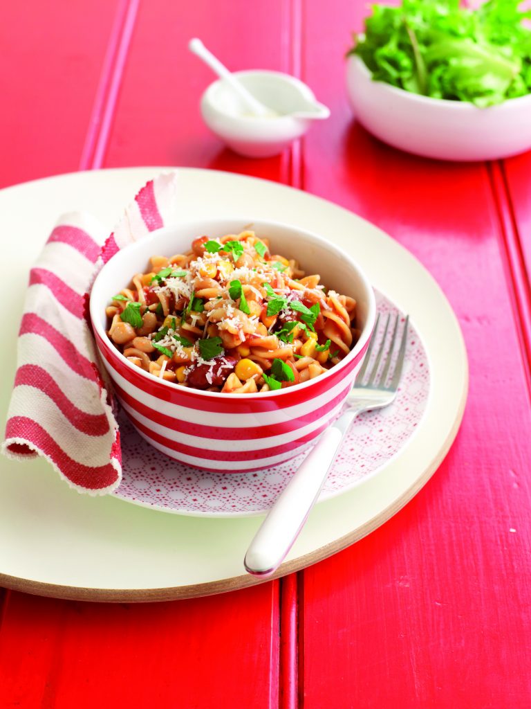 Toss-together vege pasta Toss-together vege pasta