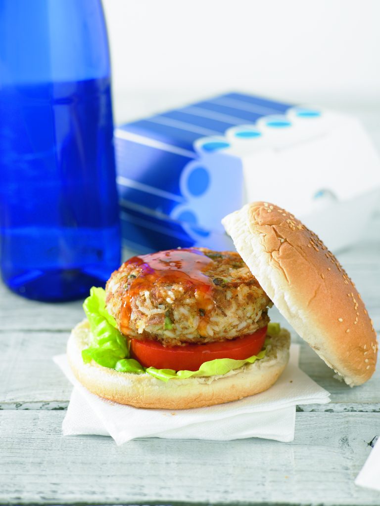 Tuna patty burgers Tuna patty burgers