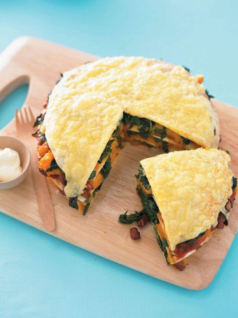 Vegetable stack ‘pie’ Vegetable stack ‘pie’