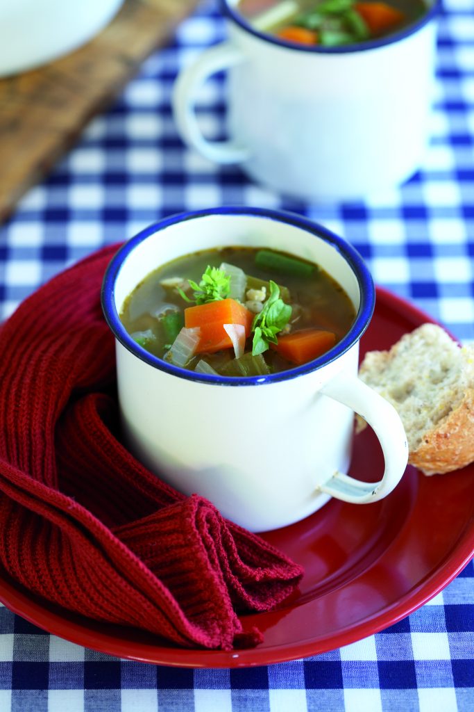 Vegetable and lentil soup Vegetable and lentil soup