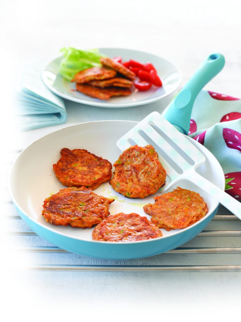 Vegetable pikelets Vegetable pikelets
